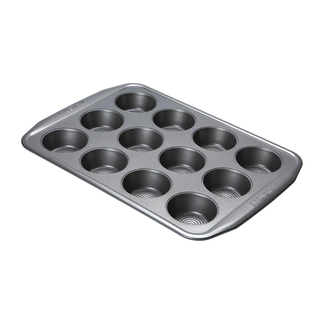 Circulon Carbon Steel Muffin Tin 12 Cup DE505