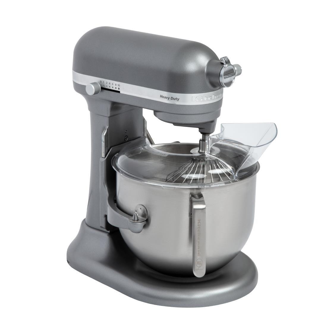 KitchenAid Heavy Duty Stand Mixer 6.9Ltr Silver 5KSM7591XBSL DE509