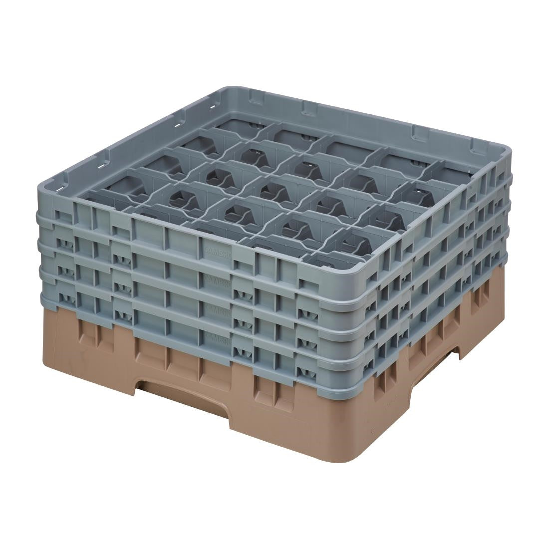 Cambro Camrack Beige 25 Compartments Max Glass Height 215mm DE790