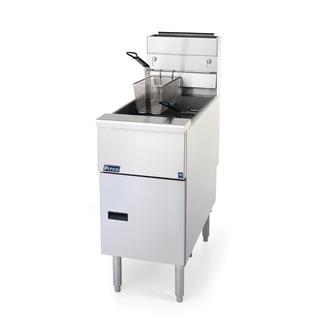 Pitco Single Tank Gas Fryer VF35 Natural Gas DG160-N