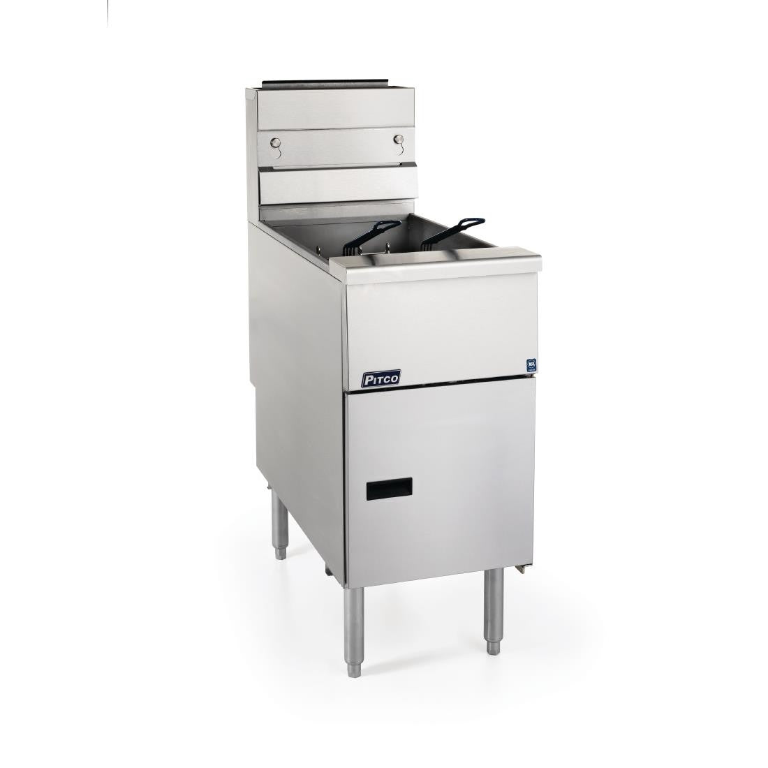 Pitco Single Tank Gas Fryer VF35 Natural Gas DG160-N