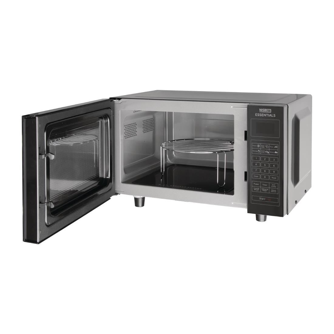 Nisbets Essentials Flatbed Microwave 21ltr 750W DJ610