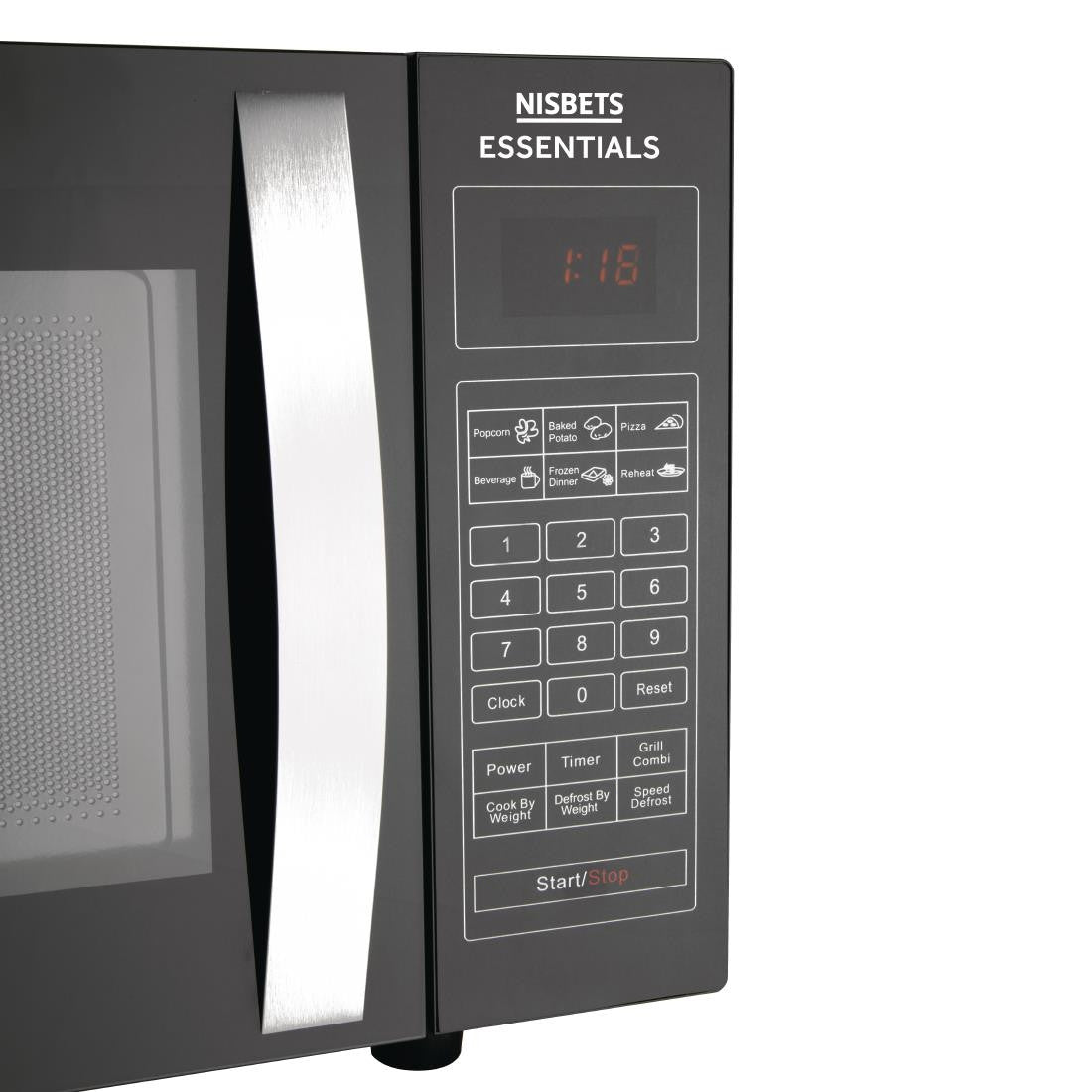 Nisbets Essentials Flatbed Microwave 21ltr 750W DJ610
