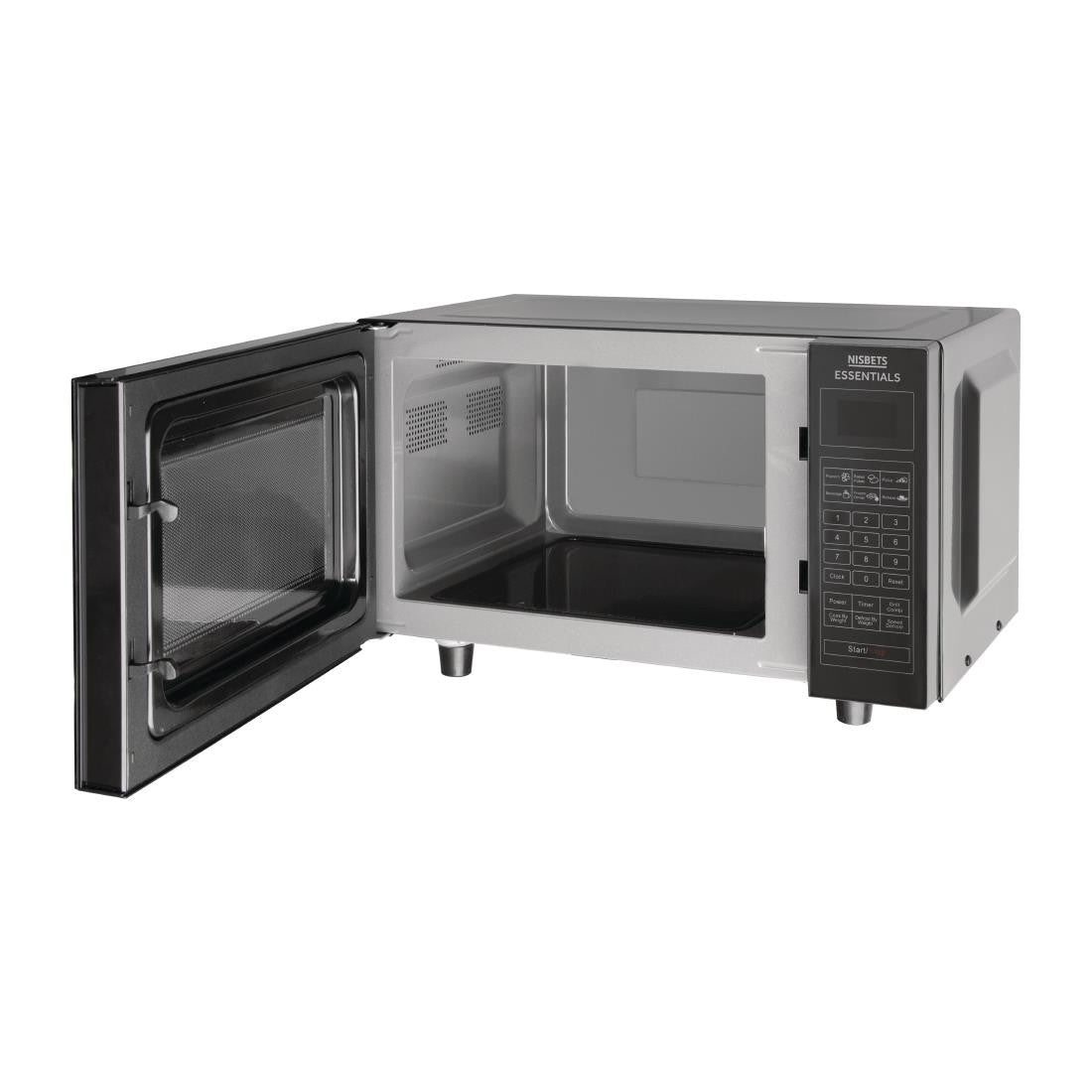 Nisbets Essentials Flatbed Microwave 21ltr 750W DJ610