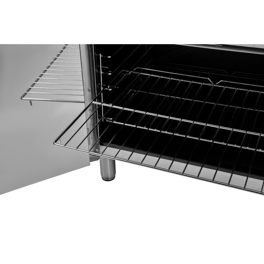 Falcon 6 Burner Dominator Plus Oven Range G3101 Natural Gas with Feet DK940-N