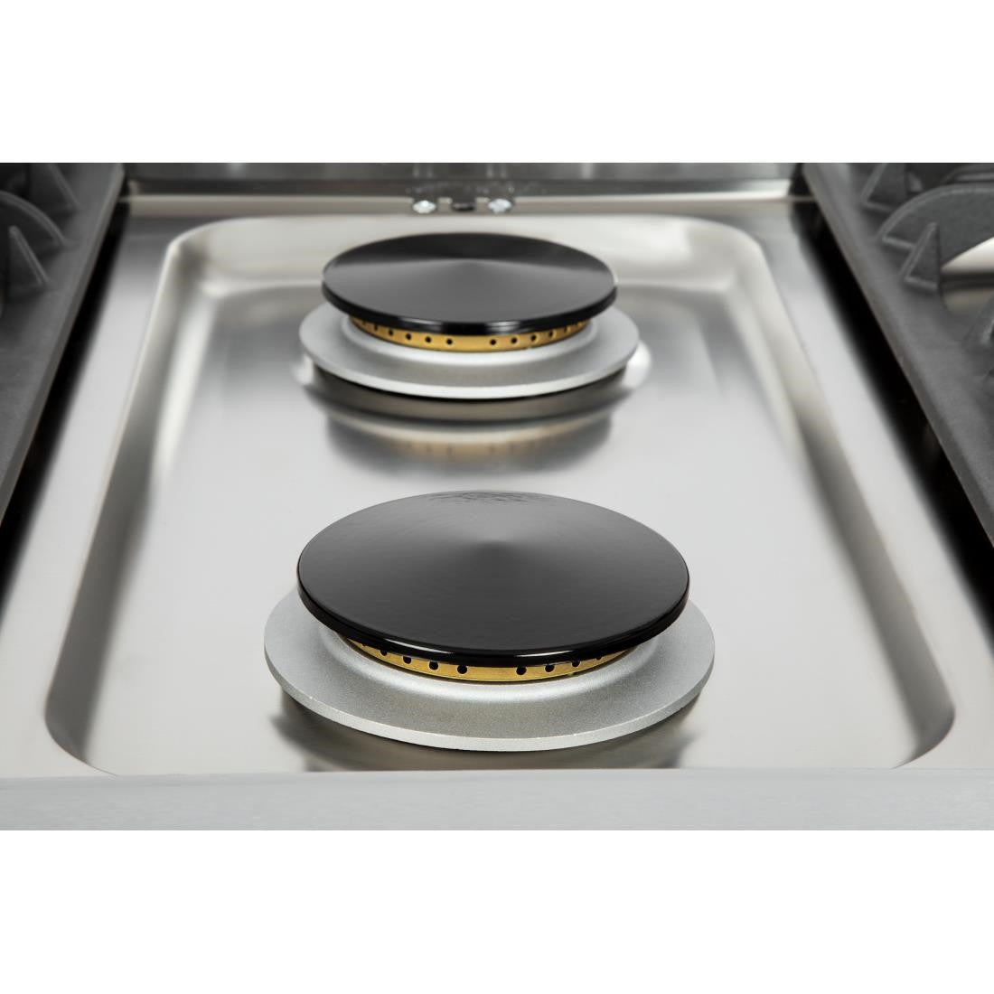 Falcon 6 Burner Dominator Plus Oven Range G3101 Natural Gas with Castors DK941-N