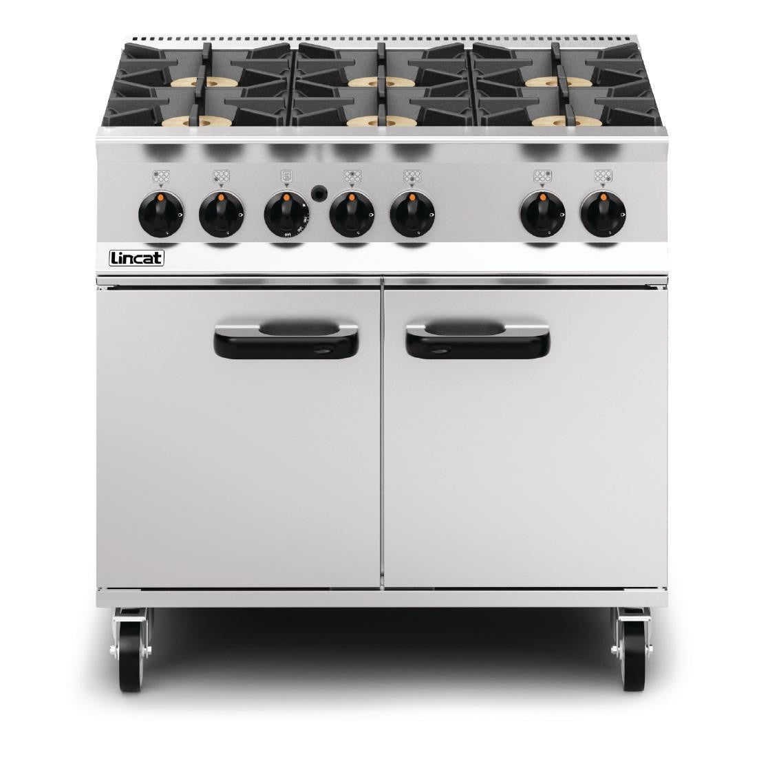 Lincat Opus 800 Natural Gas Oven Range 6 Burner OG8002/N DM502-N