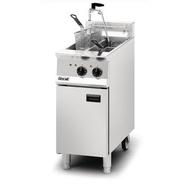 Lincat Opus 800 Twin Tank Twin Basket Free Standing Electric Filtration Fryer OE8105/OP DM520