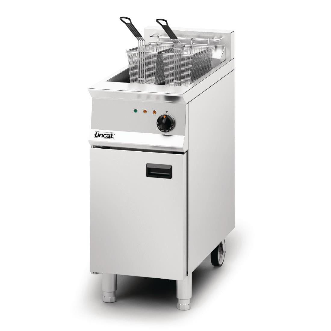 Lincat Opus 800 Single Tank Twin Basket Free Standing Electric Fryer OE8114 DM529