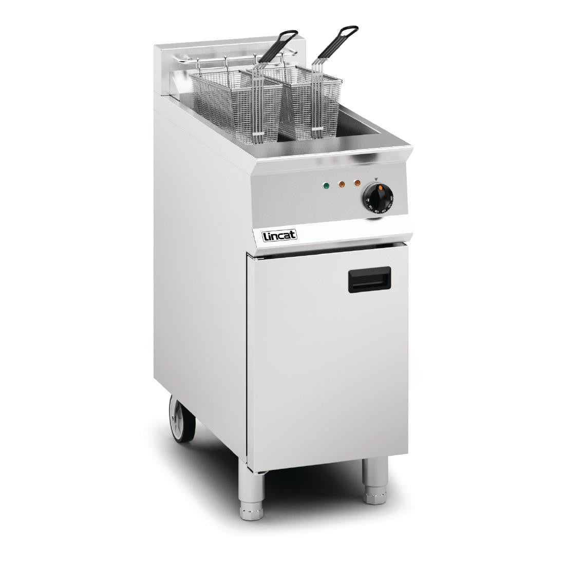 Lincat Opus 800 Single Tank Twin Basket Free Standing Electric Fryer OE8114 DM529