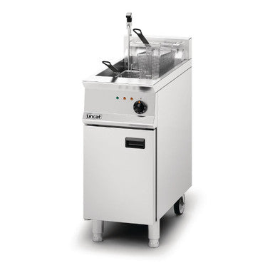 Lincat Opus 800 Single Tank Twin Basket Free Standing Electric Filtration Fryer OE8114/OP DM530
