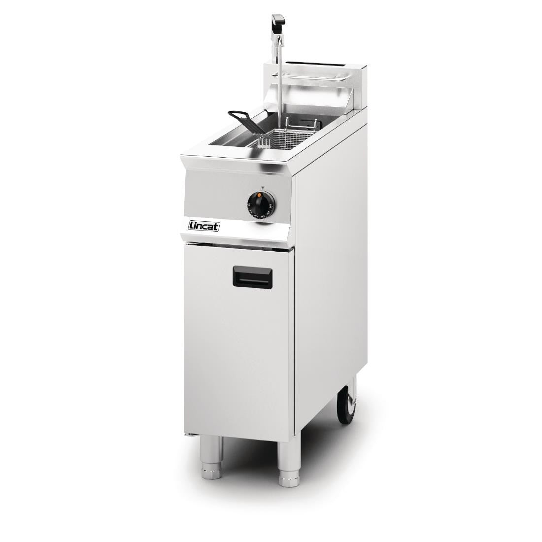 Lincat Opus 800 Single Tank Single Basket Free Standing Propane Gas Filtration Fryer OG8110/OP DM537-P