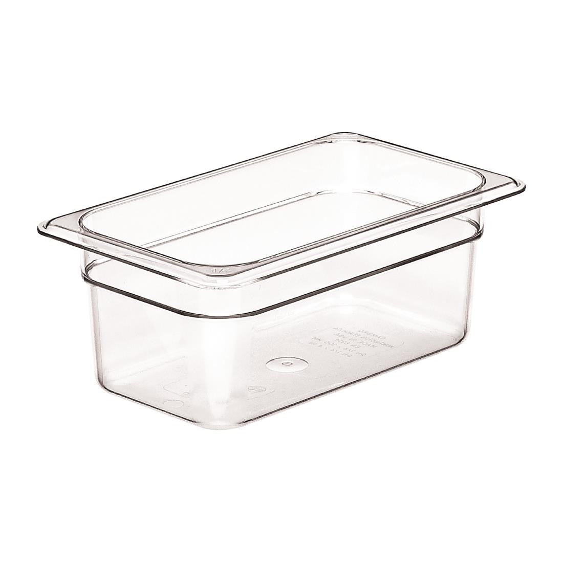 Cambro Polycarbonate 1/4 Gastronorm Tray 100mm DM715