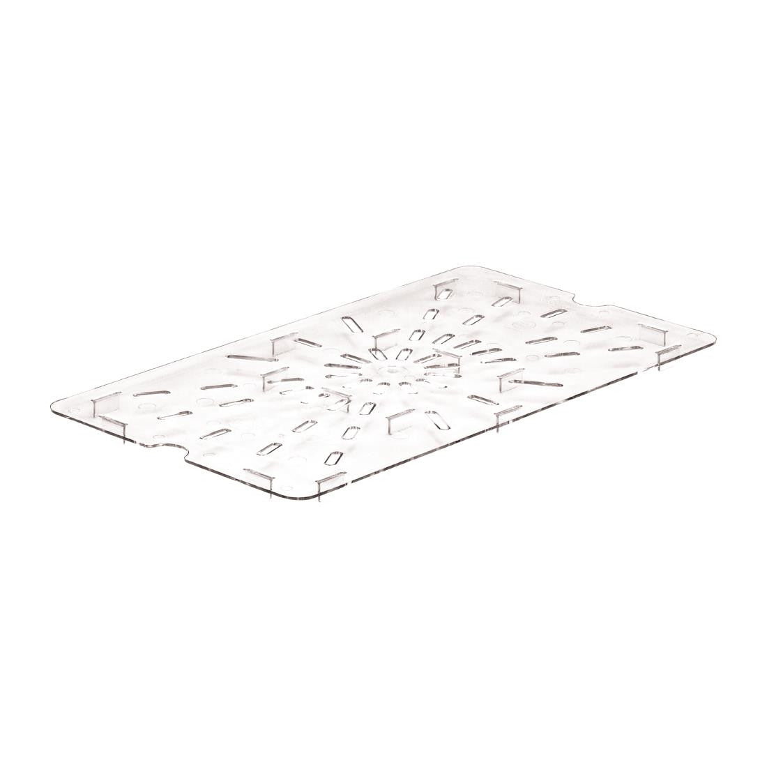 Cambro Polycarbonate 1/1 Gastronorm Tray Drain Shelf DM741