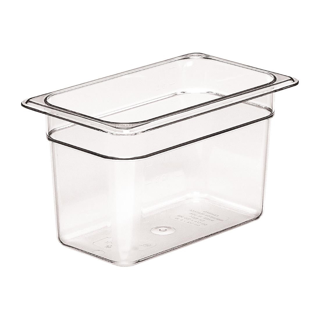 Cambro Polycarbonate 1/4 Gastronorm Tray 150mm DM747