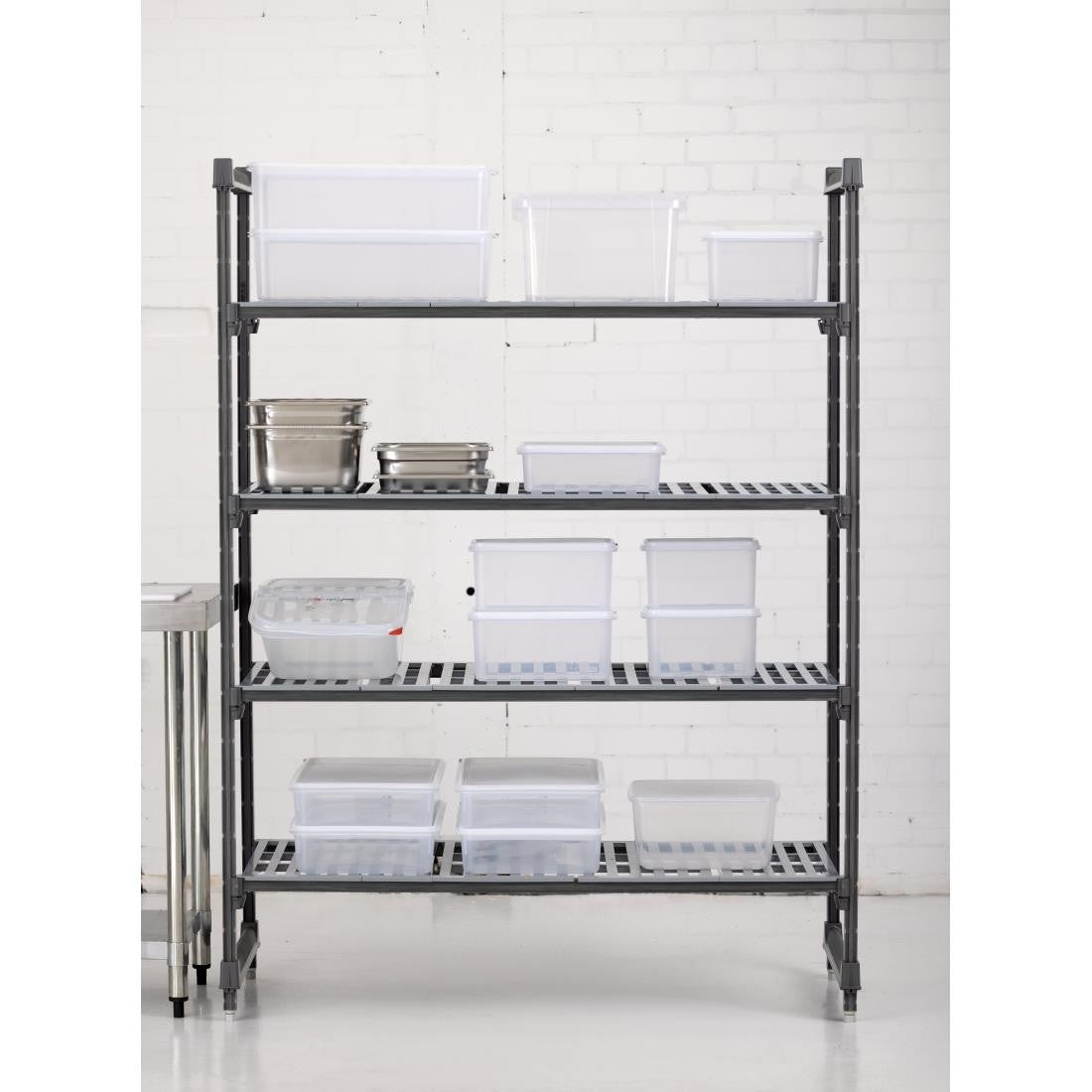 Cambro Basics Plus Stationary Vented 4 Tier Starter Units 1830 x 1375 x 610mm DM775