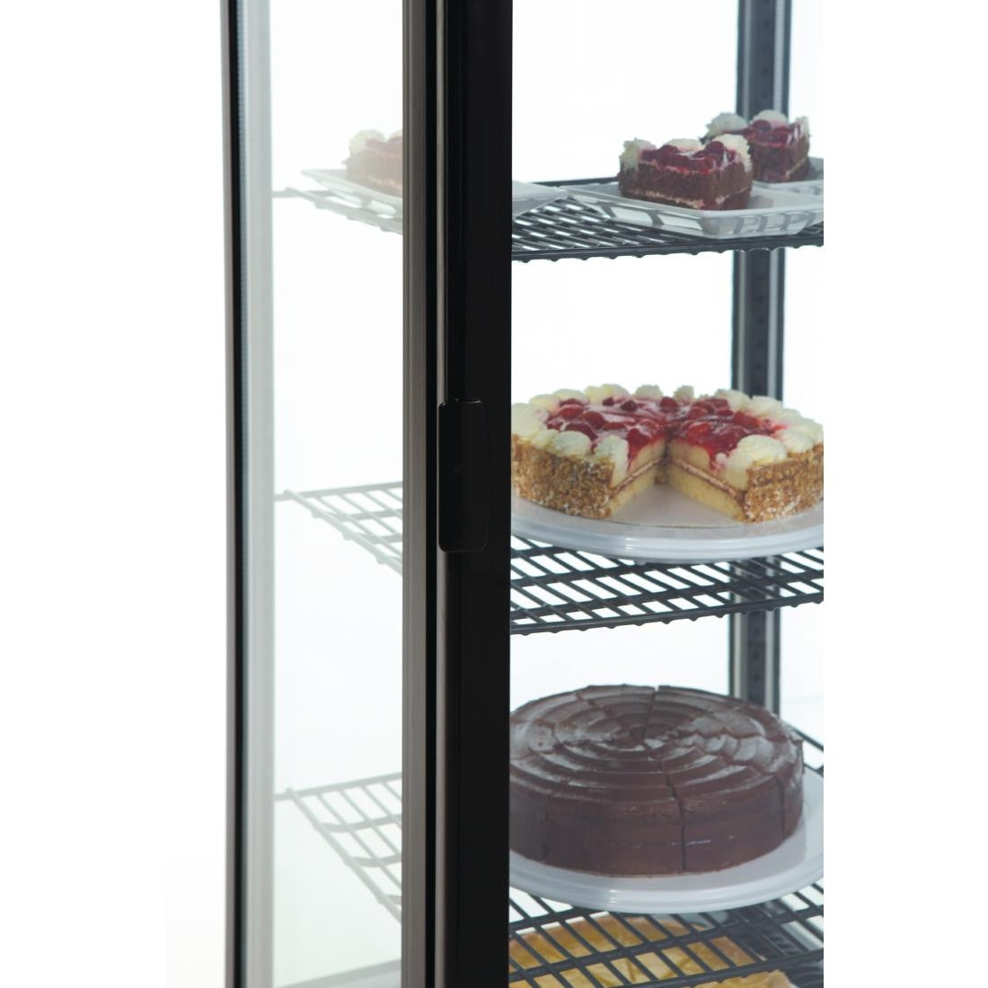 Polar C-Series Curved Door Display Fridge 235Ltr Black DP289