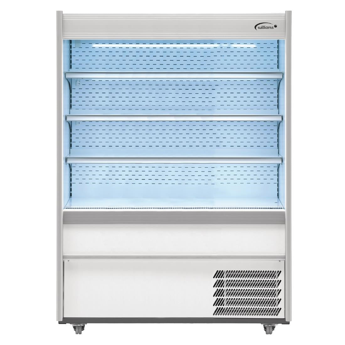 Williams Slimline Gem Multideck White with Nightblind Width 1250mm DP467