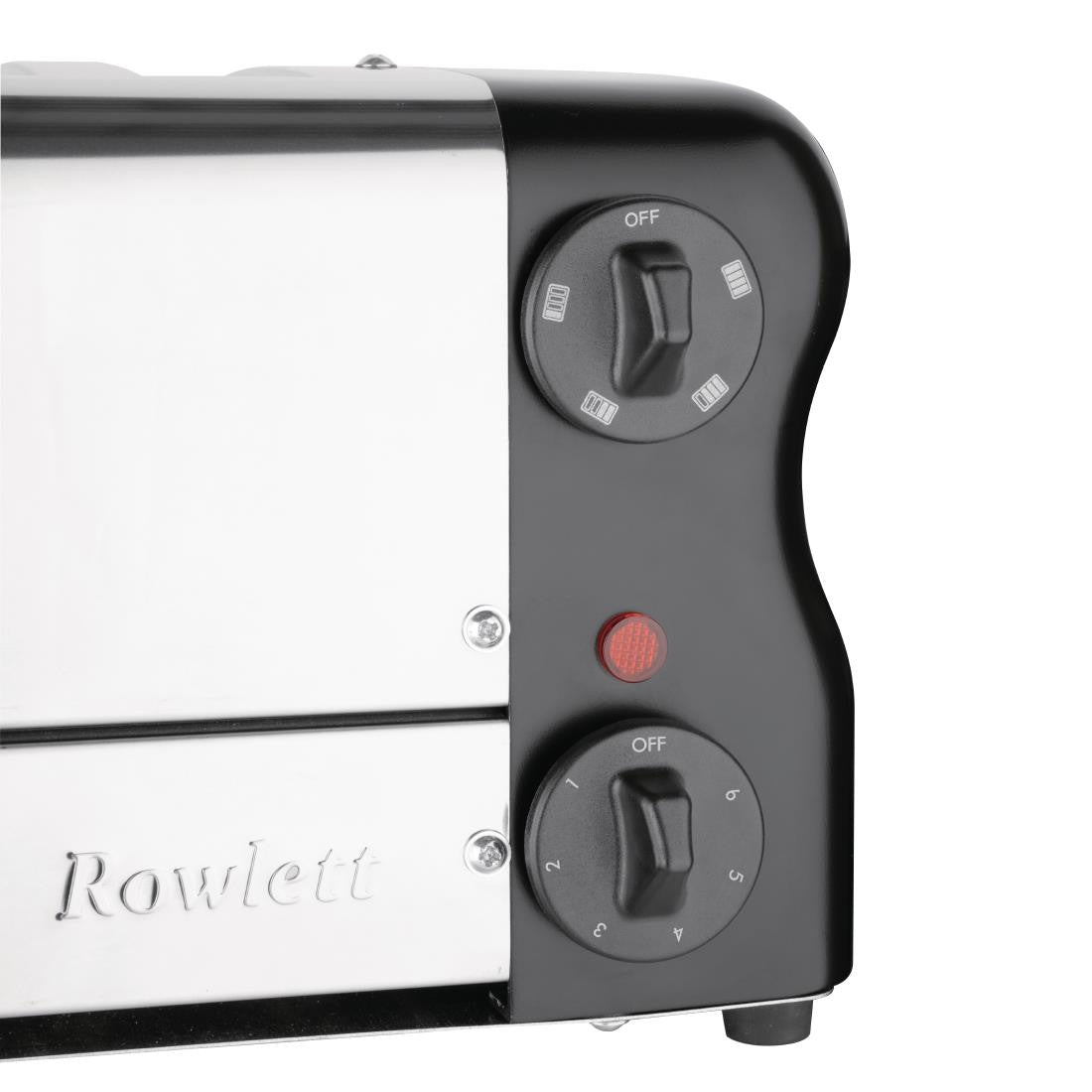 Rowlett Esprit 4 Slot Toaster Jet Black w/2x Additional Elements & Sandwich Cage CH183