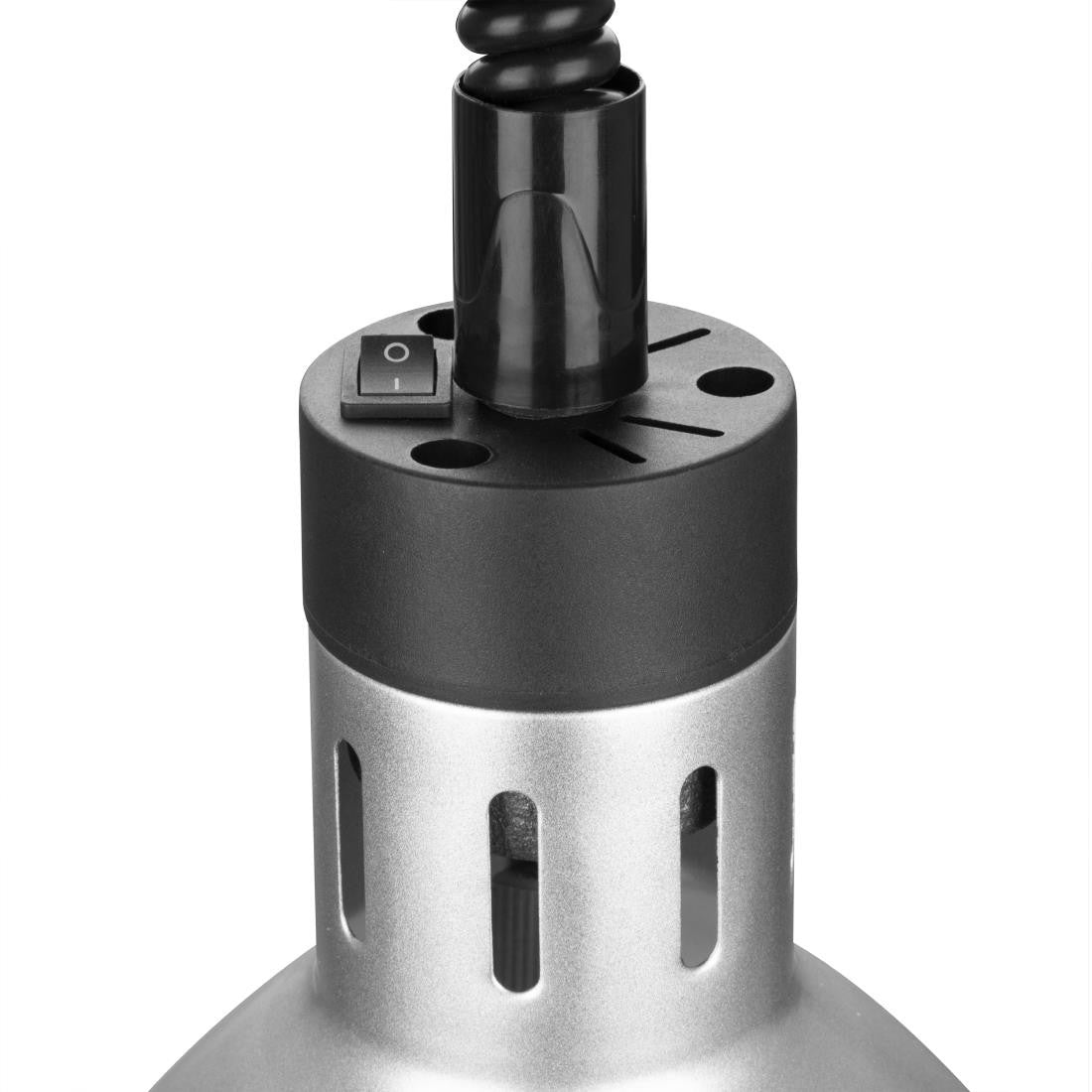 Buffalo Retractable Heat Shade Silver Finish DR758