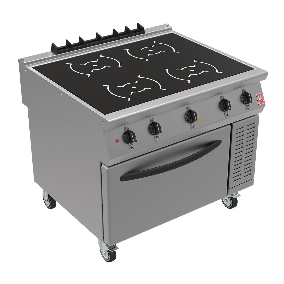 Falcon F900 Induction Range with Fan Assisted Oven on Castors i91104C DT610