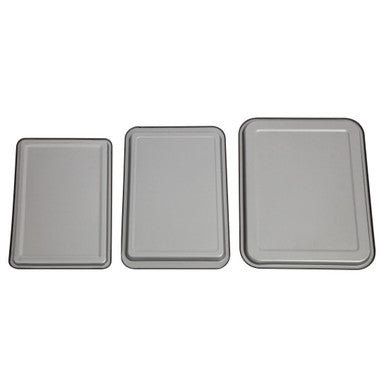 Nisbets Essentials Non Stick Baking Trays (Pack of 3) DW097
