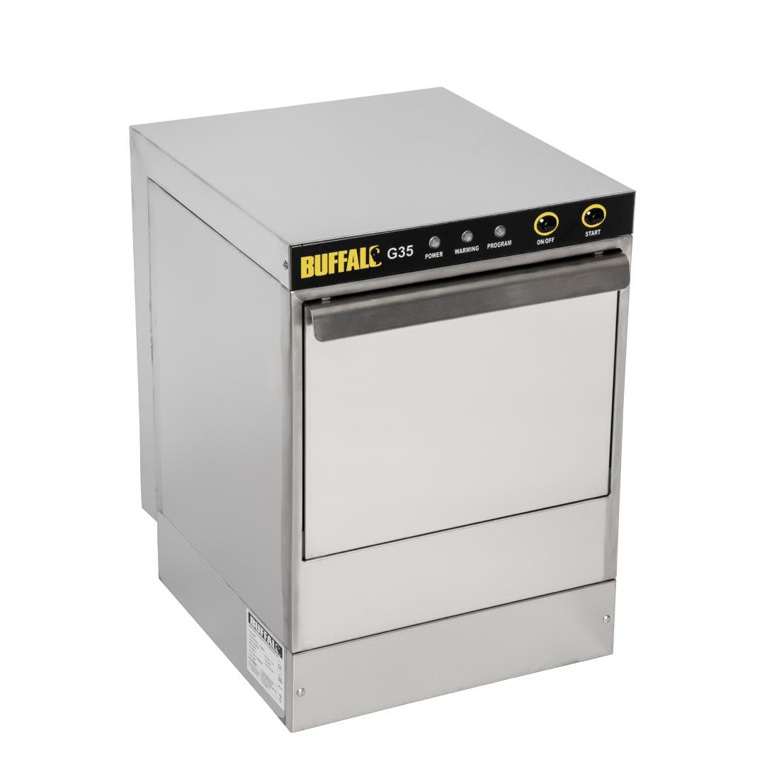 Buffalo Countertop Glasswasher 350mm x 350mm Baskets DW464