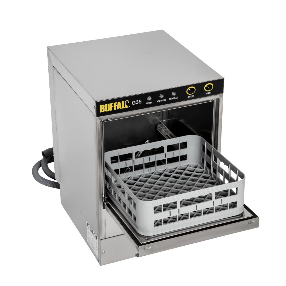 Buffalo Countertop Glasswasher 350mm x 350mm Baskets DW464