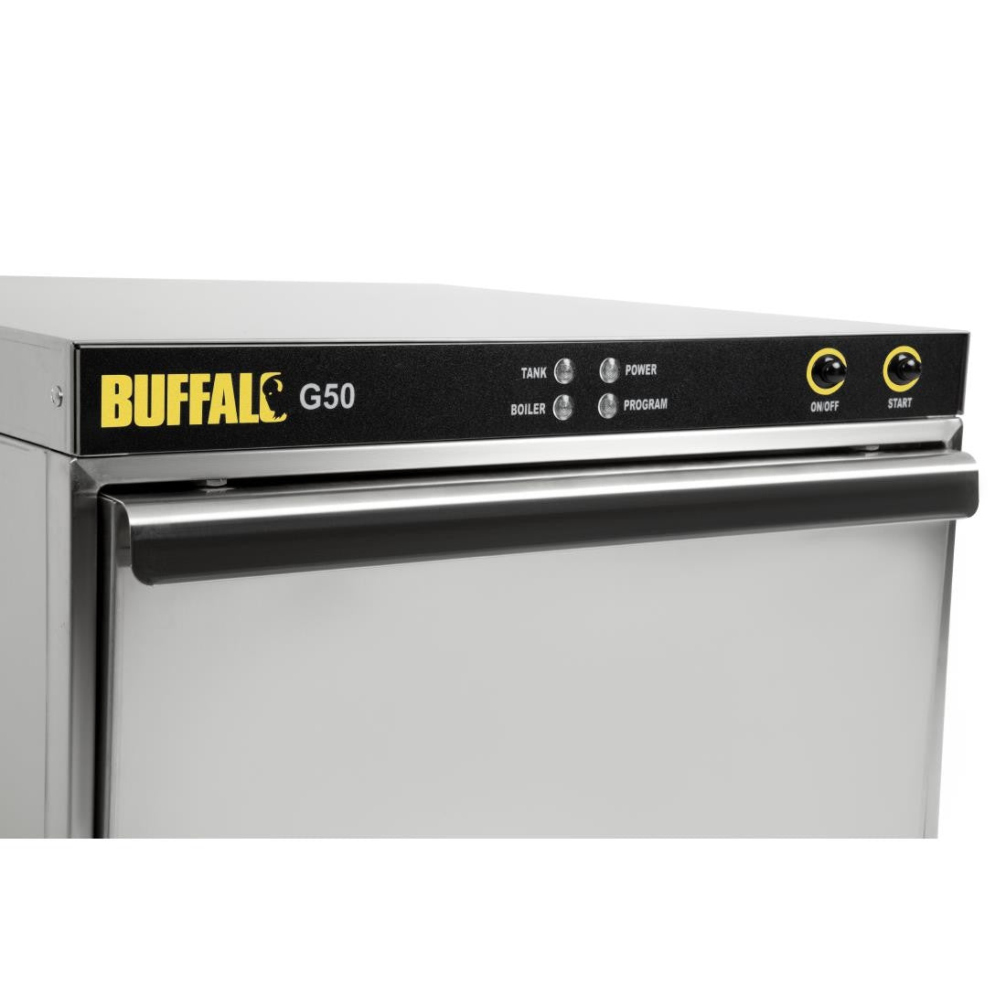 Buffalo Undercounter Glasswasher with Drain Pump 500x500mm Baskets DW468