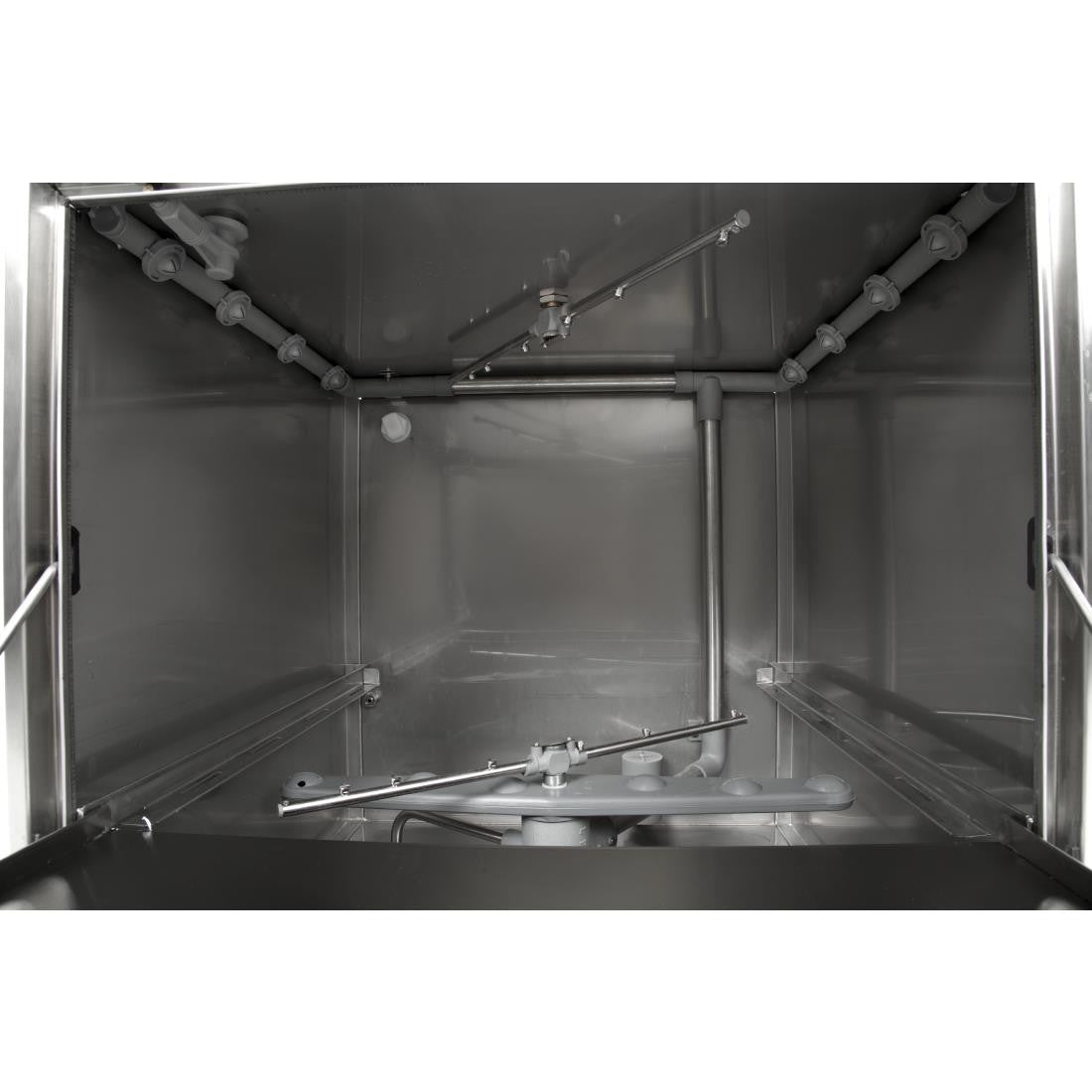 Buffalo Undercounter Glasswasher with Drain Pump 500x500mm Baskets DW468