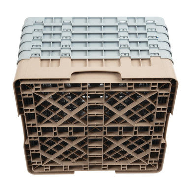 Cambro Camrack Beige 49 Compartments Max Glass Height 257mm DW562