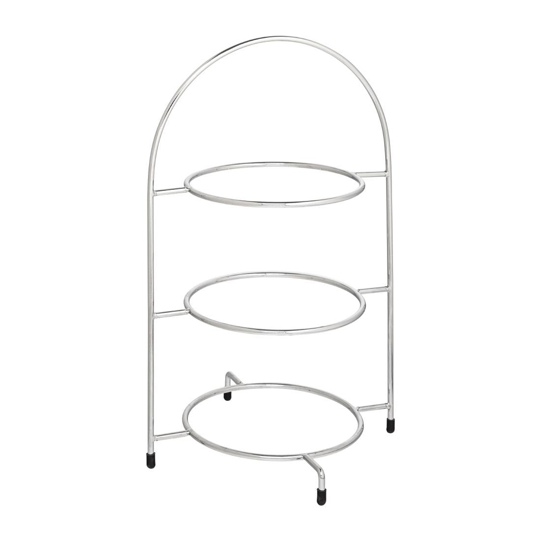 Utopia Chrome Three Tier Cake Stand 240mm DY297