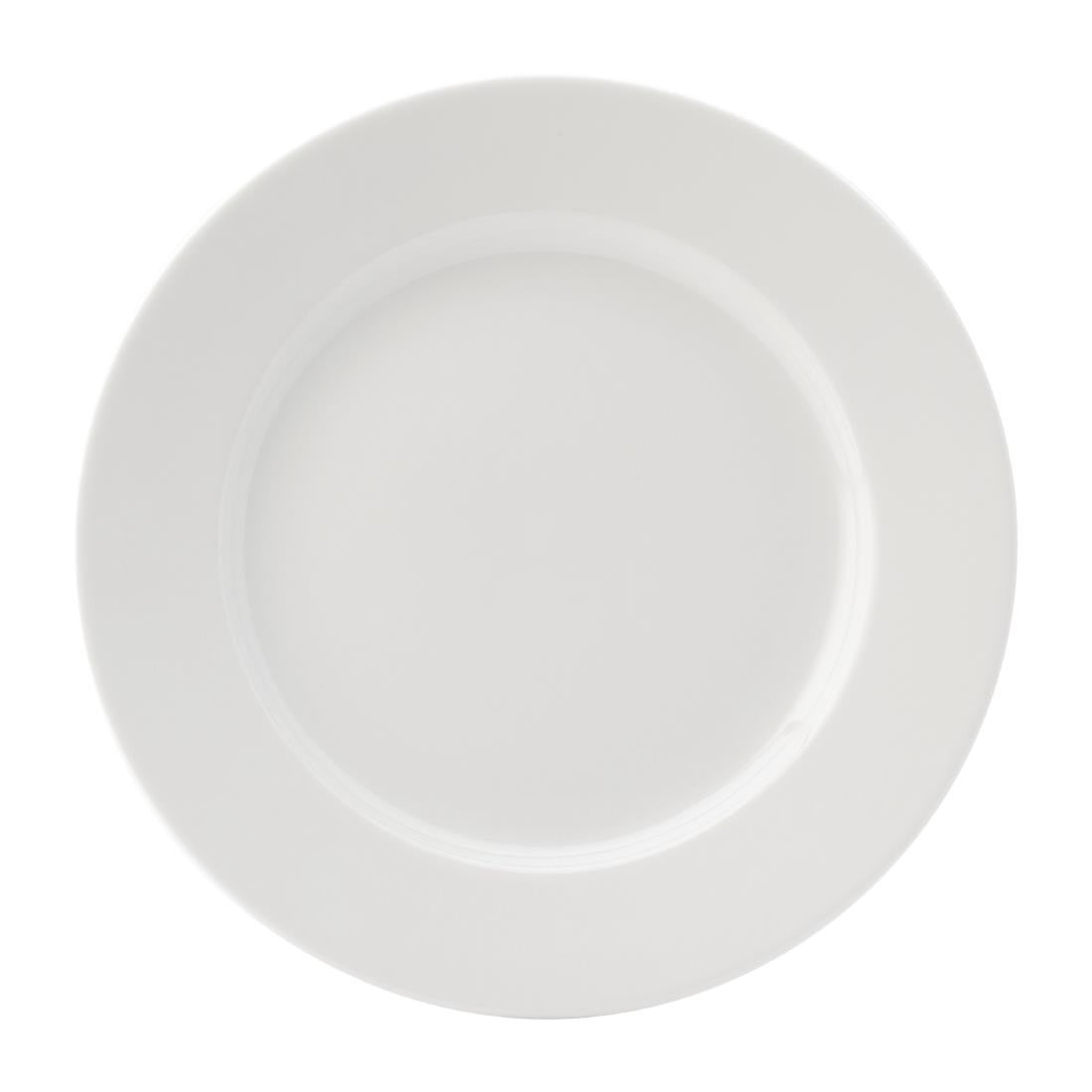 Utopia Titan Winged Plates White 260mm 6 Pack DY344