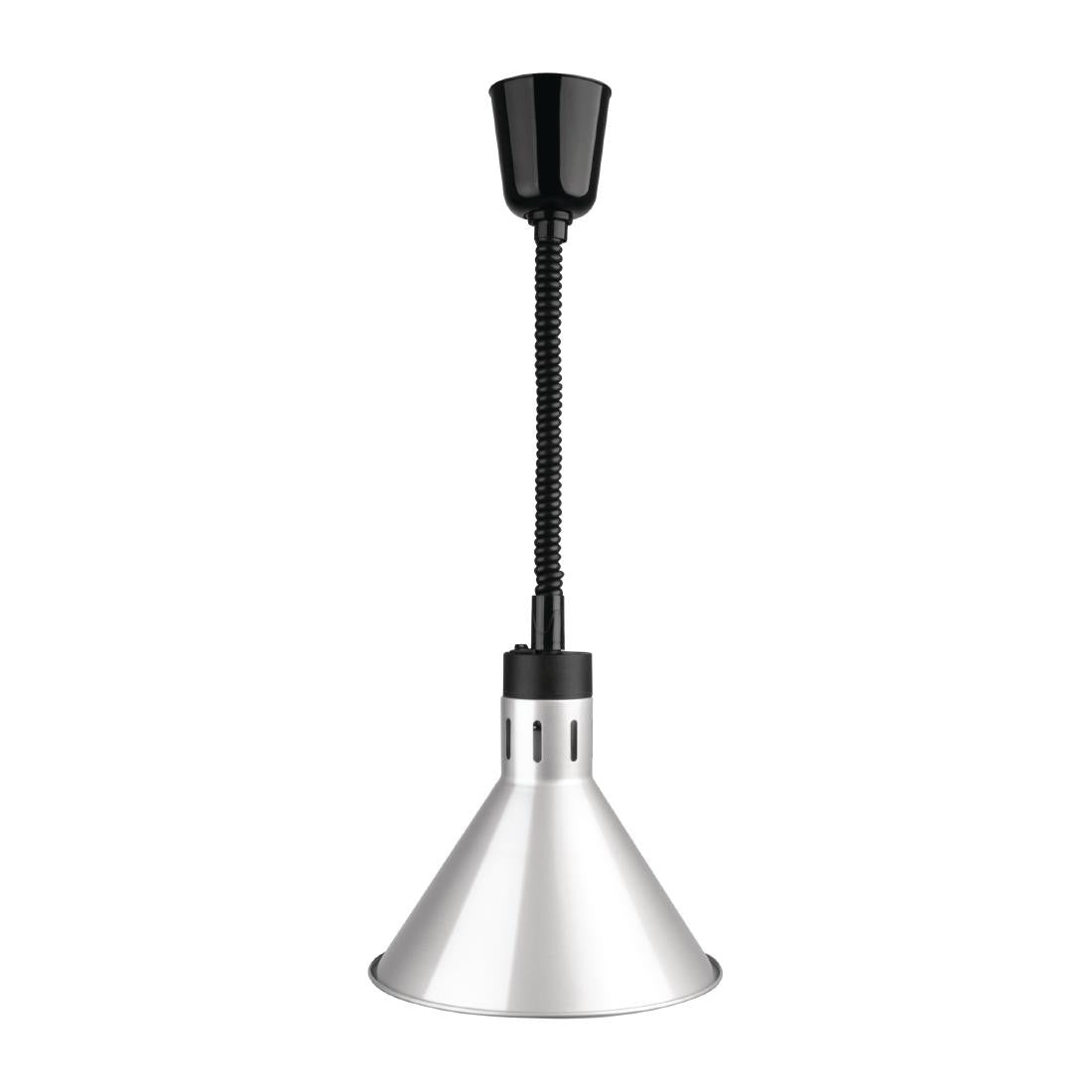 Buffalo Conical Retractable Heat Shade Silver Finish DY464