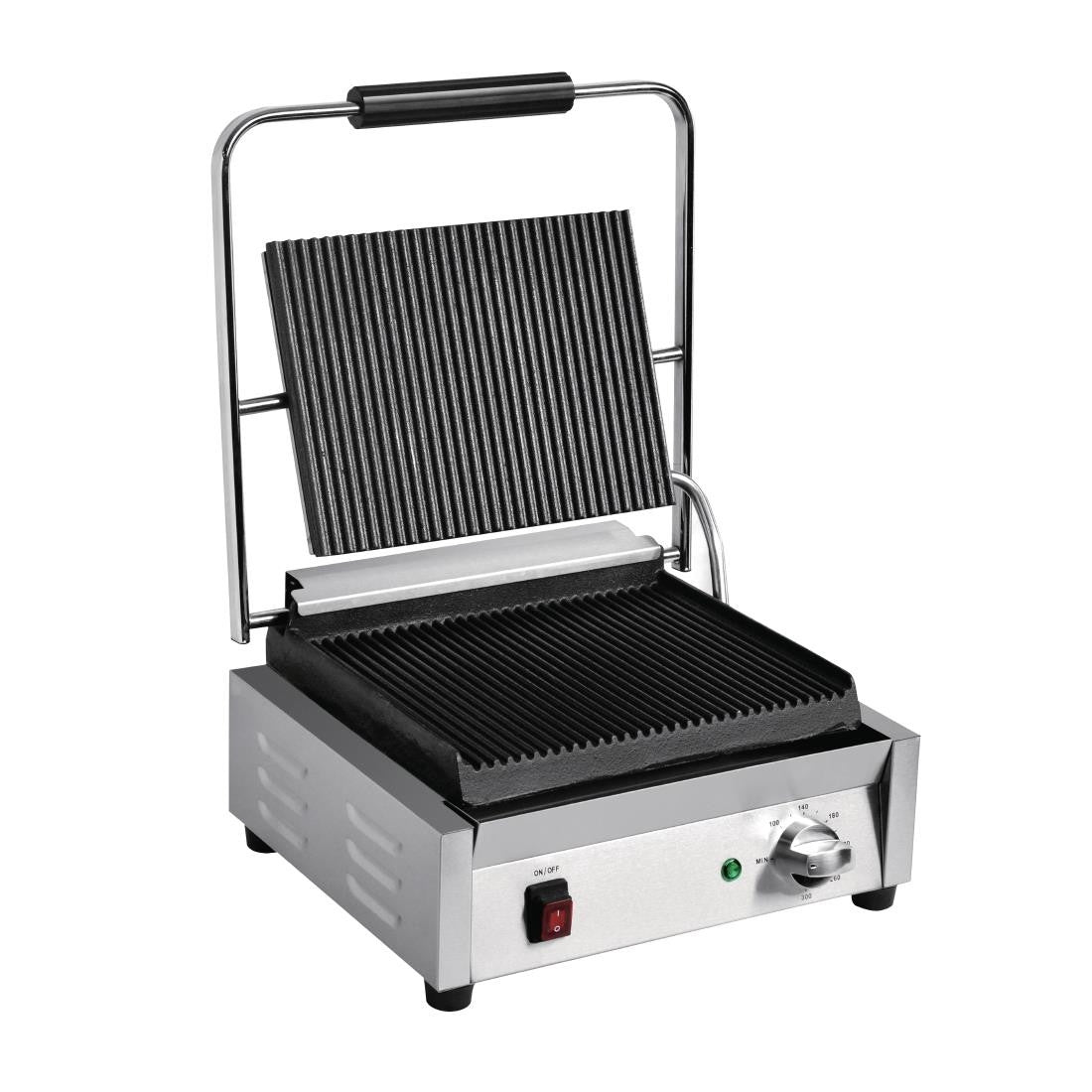 Buffalo Bistro Large Ribbed Contact Grill DY995