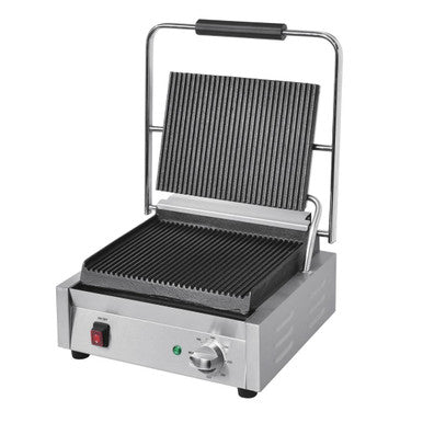 Buffalo Bistro Large Ribbed Contact Grill DY995