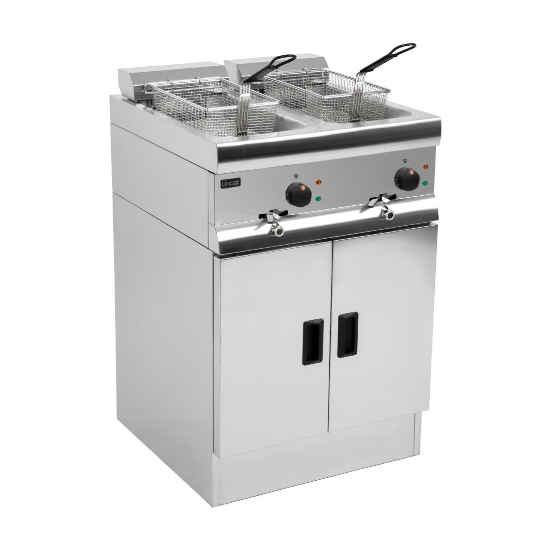 Lincat Twin Tank Twin Basket Free Standing Electric Fryer J18 E439