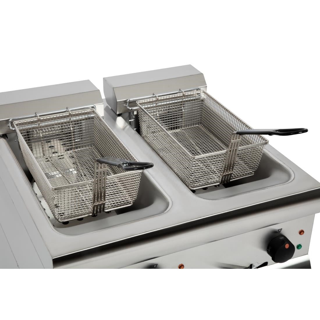 Lincat Twin Tank Twin Basket Free Standing Electric Fryer J18 E439