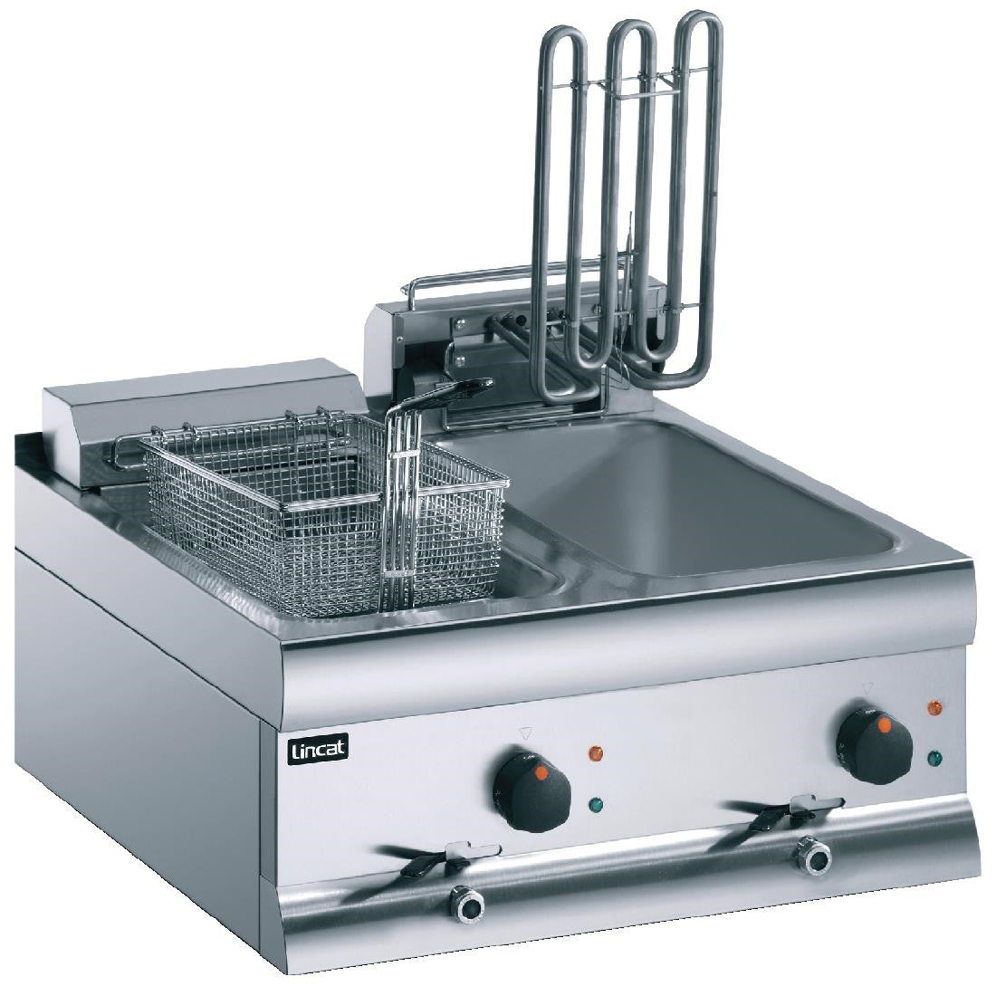 Lincat Twin Tank Twin Basket Countertop Electric Fryer DF612 F896