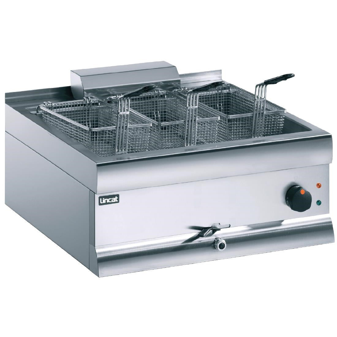 Lincat Single Tank Triple Basket Countertop Electric Fryer DF66/ST F898