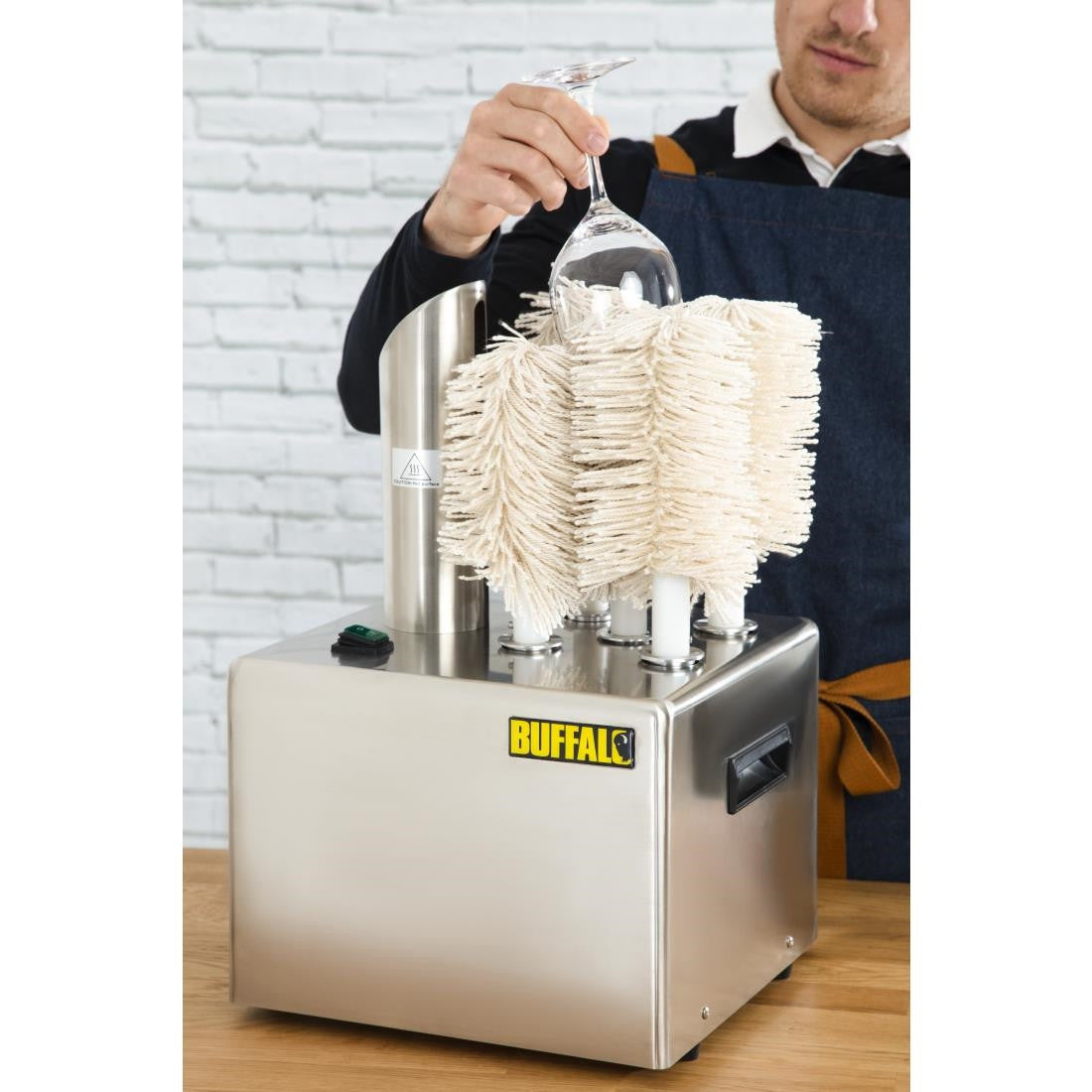 Buffalo Commercial Glass Polisher FA118