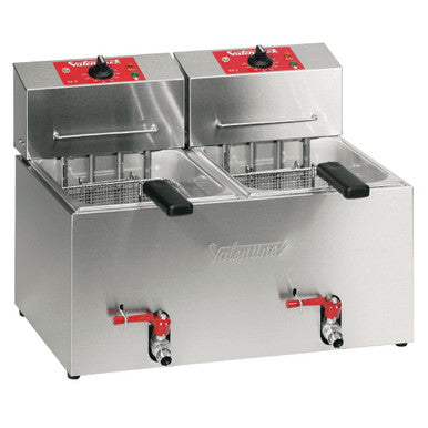 Valentine Twin Tank Countertop Electric Fryer 2x 7Ltr TF77 FB406