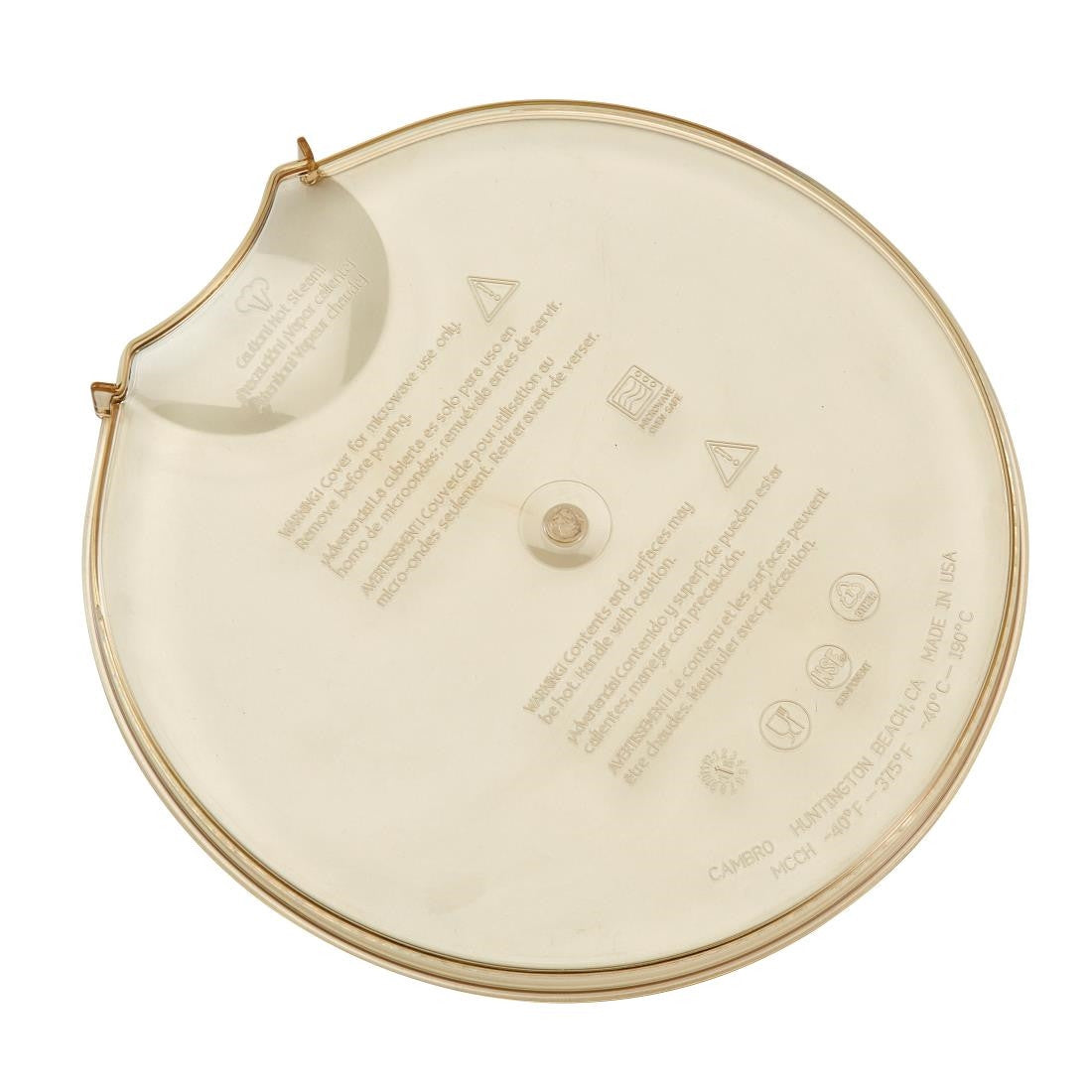 Cambro High Heat Measuring Jug Universal Lid FC089