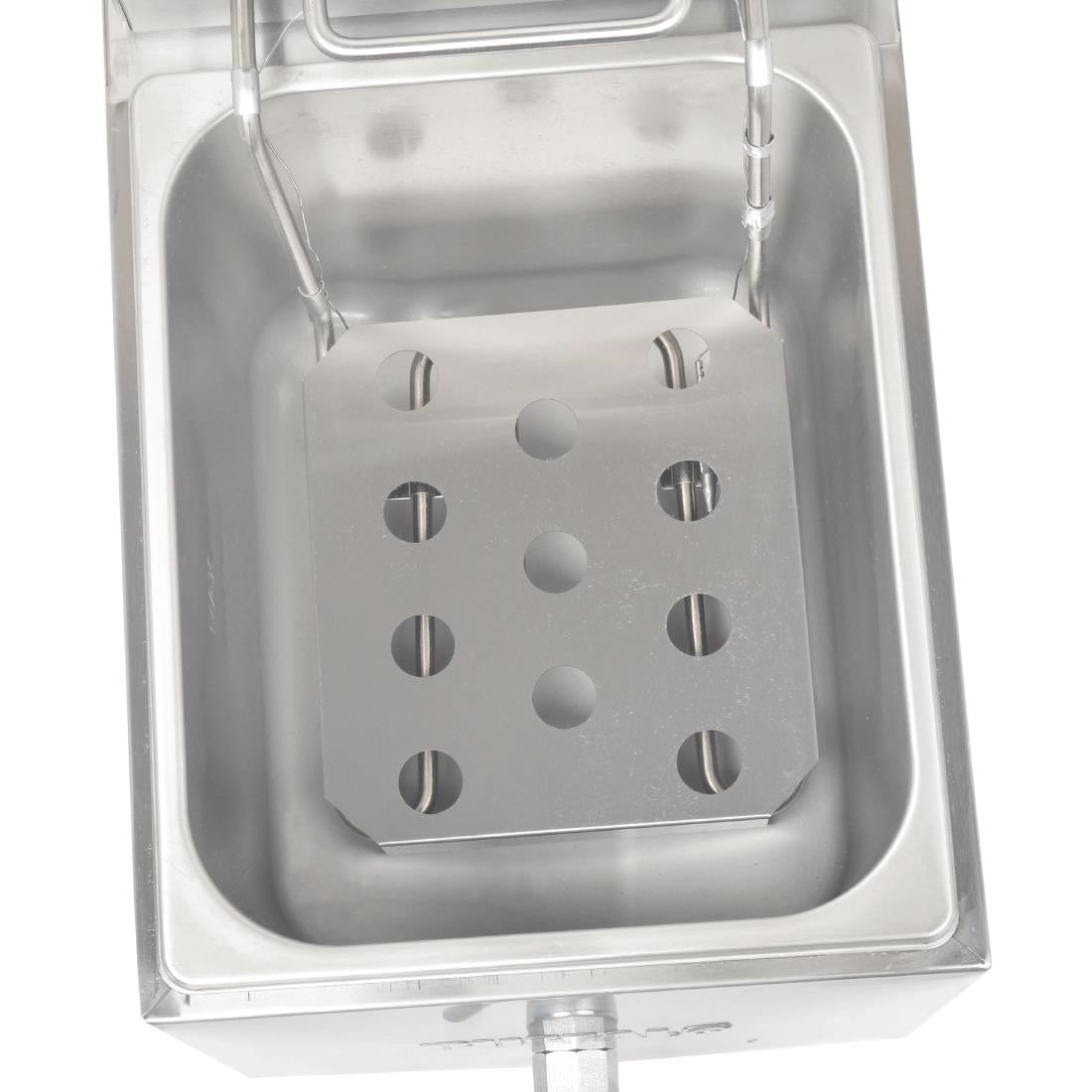 Buffalo Single Tank Single Basket 8Ltr Countertop Fryer with Timer 2.9kW FC374