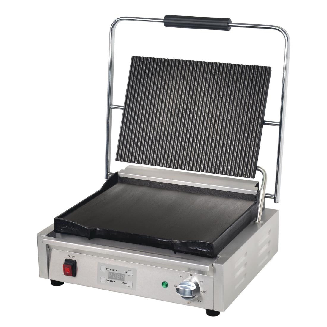 Buffalo Large Ribbed Top Contact Grill FC382