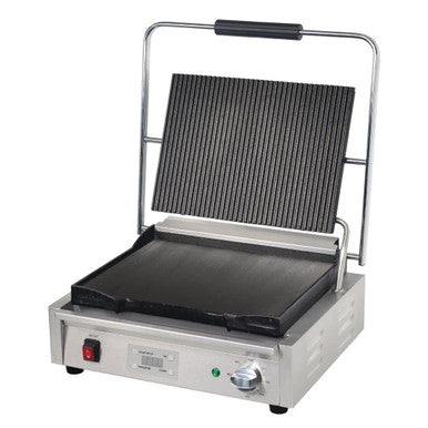 Buffalo Large Ribbed Top Contact Grill FC382
