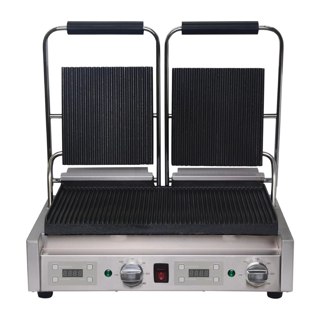 Buffalo Double Ribbed Contact Grill FC383