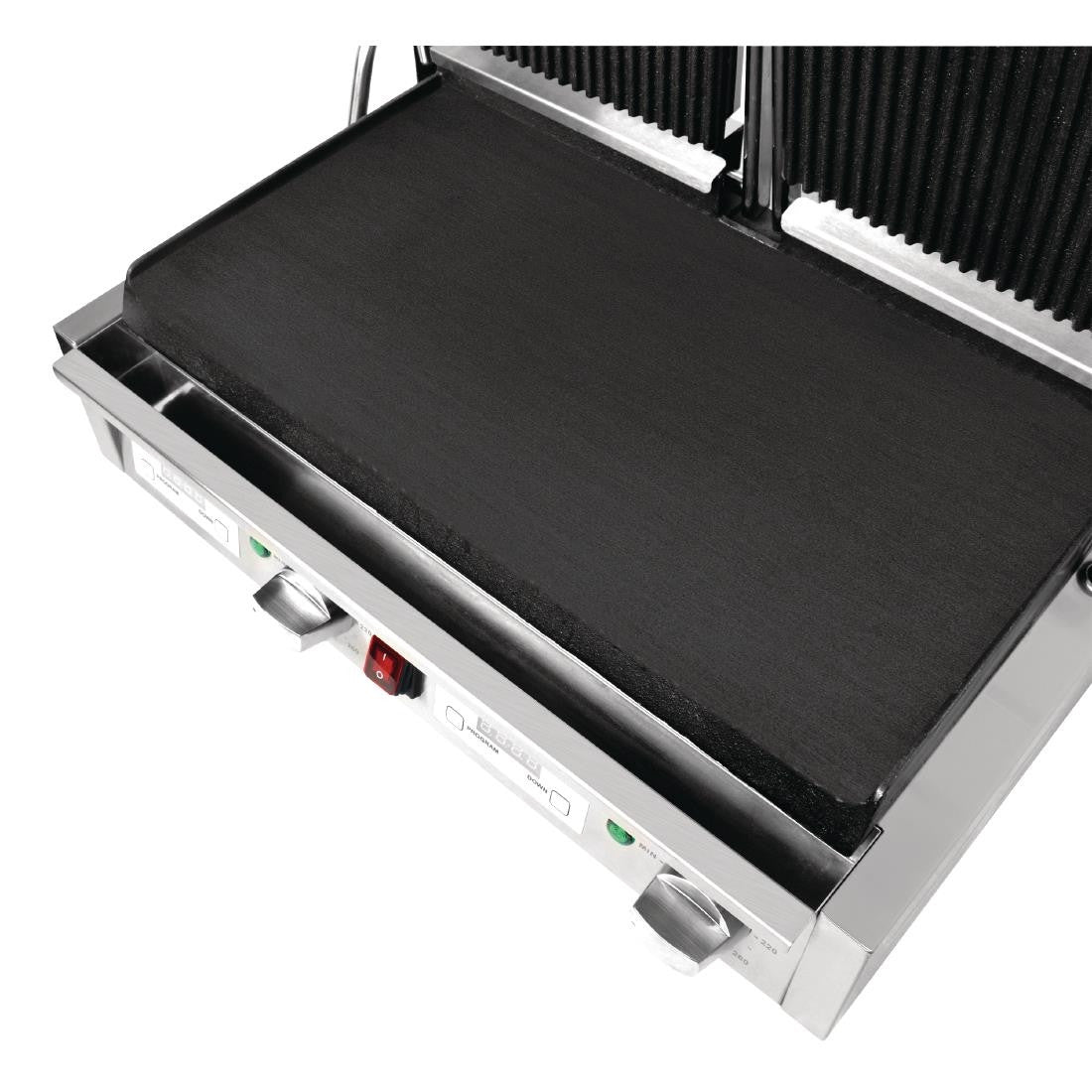 Buffalo Double Ribbed Top Contact Grill FC385