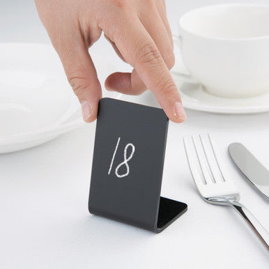 Olympia Acrylic Tableboard 75(H) x 50(W)mm (Pack of 4) FD954