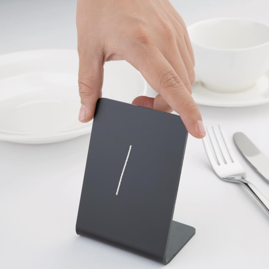 Olympia Acrylic Tableboard 105(H) x 74(W)mm (Pack of 4) FD955